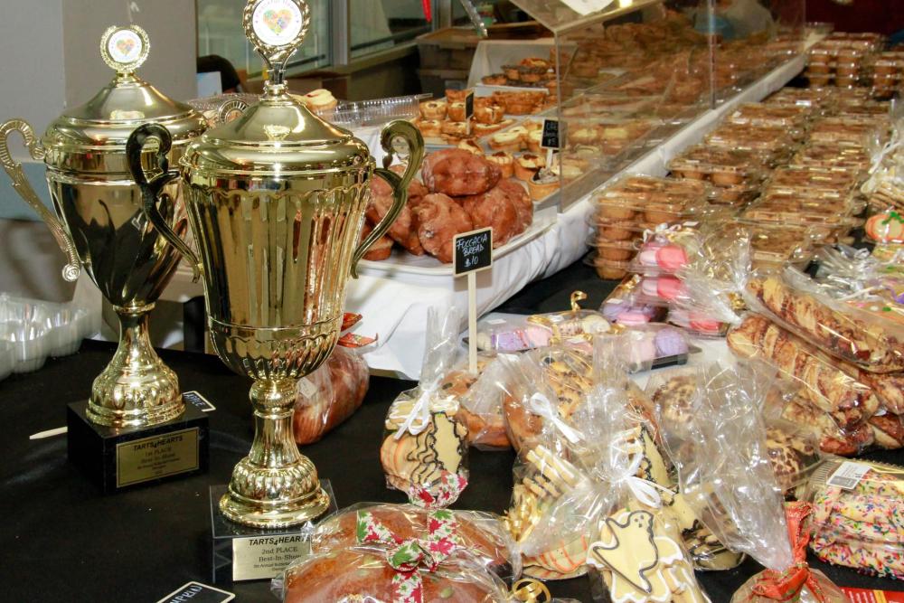 sweets and butter tarts at Georgina Butter Tart Festival